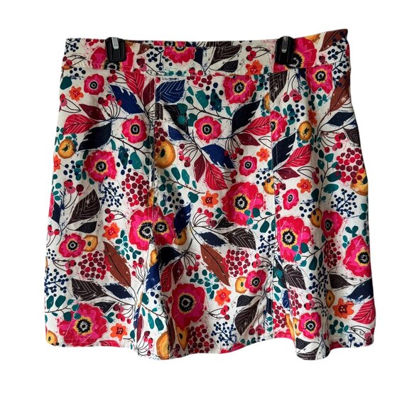 Ripskirt Sz Lg length 2 Floral Wrap Skirt Cover Up Beach Cruise Pool Resortwear - Picture 2 of 16